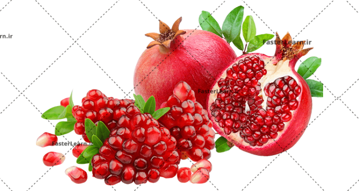 عکس با کیفیت انار درسته شب یلدا